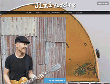 Tablet Screenshot of jimihocking.com